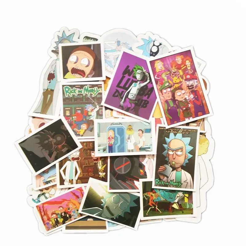 49Pcs R&M Stickers [ Pack of 3 ]