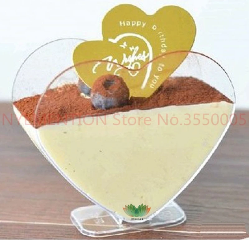 Event Party Wedding Festival Suppliers, Disposable Plastic Tableware, 110ml Heart Dessert Cup, 20pcs
Event Party Wedding Festival Suppliers, Disposable Plastic Tableware, 110ml Heart Dessert Cup, 20pcs