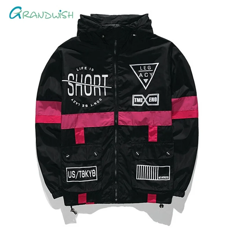 Grandwish Euro Size Spring New Men's Bomber Zipper Jacket Male Casual Streetwear Hip Hop Slim Fit Pilot Coat Men Clothing,GA111
Grandwish Euro Size Spring New Men's Bomber Zipper Jacket Male Casual Streetwear Hip Hop Slim Fit Pilot Coat Men Clothing,GA111