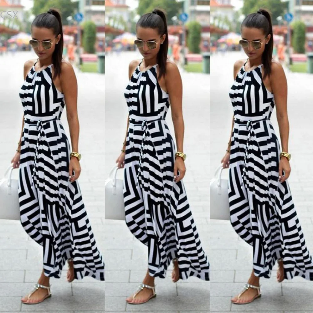 MwOiiOwM 2016 Fashion Women Sleeveless Striped Patchwork Maxi Long Dress w/ Belt SX-001321
MwOiiOwM 2016 Fashion Women Sleeveless Striped Patchwork Maxi Long Dress w/ Belt SX-001321