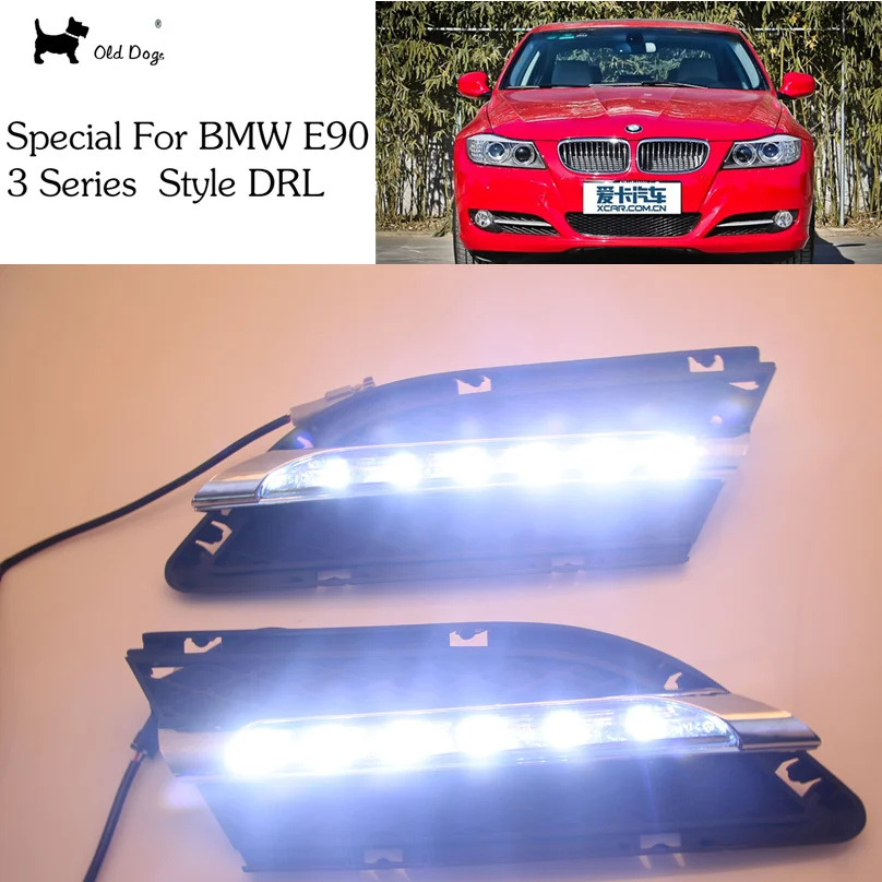2 pcs car styling For BMW E90 3 series 328i 320i 323i 325i 330i LED DRL Daytime Running Light Daylight Waterproof Fog Head Lamp
2 pcs car styling For BMW E90 3 series 328i 320i 323i 325i 330i LED DRL Daytime Running Light Daylight Waterproof Fog Head Lamp