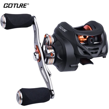 Goture Xceed Series 8KG Drag Power Bait Casting Fishing Reel 11BB Carbon Drag 231g Centrifugal Brake System Baitcasting Reel
Goture Xceed Series 8KG Drag Power Bait Casting Fishing Reel 11BB Carbon Drag 231g Centrifugal Brake System Baitcasting Reel