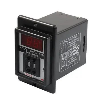 Black AC/DC 24V Power on Delay Timer Time Relay 0.1-9.9 Second 8 Pins ASY-2D
Black AC/DC 24V Power on Delay Timer Time Relay 0.1-9.9 Second 8 Pins ASY-2D