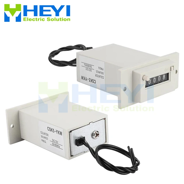 CSK5-YKW Hour Meter Counter Industrial Electronic Mechanical Timer for Car Motorcycle Dirt Bike Generator
CSK5-YKW Hour Meter Counter Industrial Electronic Mechanical Timer for Car Motorcycle Dirt Bike Generator