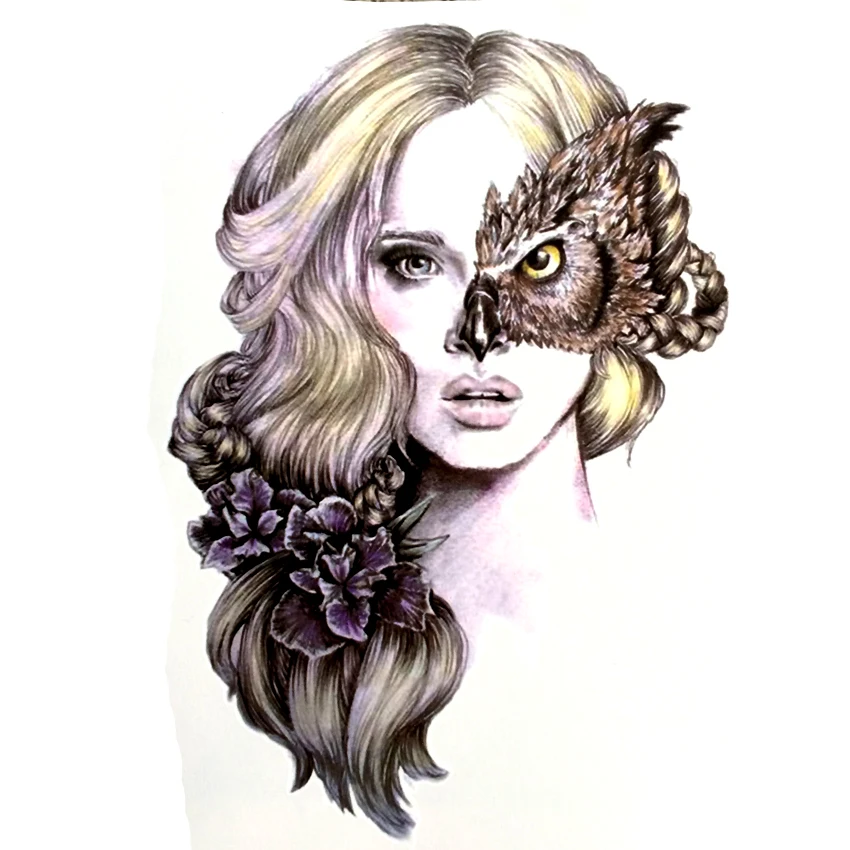 Wearing a mask of beauty Waterproof Temporary Tattoo sticker body art tatoo sleeve men tattoos designs tatuajes temporales
Wearing a mask of beauty Waterproof Temporary Tattoo sticker body art tatoo sleeve men tattoos designs tatuajes temporales