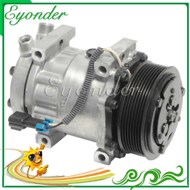 

SD7H15 AC A/C Aircon Compressor Cooling Pump 7H15 PV8 for FREIGHTLINER KENWORTH PETERBILT VOLVO TRUCK 3551405C1 4822 4321 4883