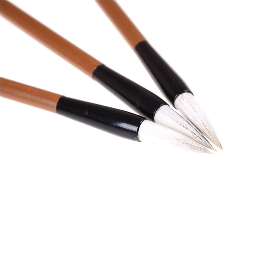 3pcs Chinese Calligraphy Brushes Calligraphy Brush Pen For Woolen And Weasel Hair Writing Brush Student School
3pcs Chinese Calligraphy Brushes Calligraphy Brush Pen For Woolen And Weasel Hair Writing Brush Student School