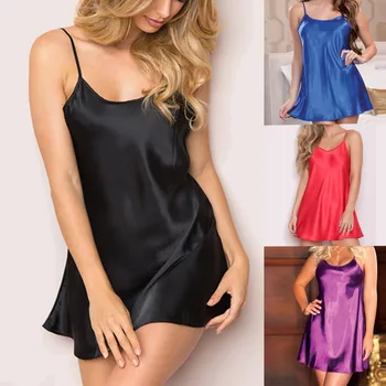 2019 New Fashion Womens Sexy Night Dress No sleeves solid Plus Size Lingerie Babydoll Nightwear Sleepskirt Underwear
2019 New Fashion Womens Sexy Night Dress No sleeves solid Plus Size Lingerie Babydoll Nightwear Sleepskirt Underwear