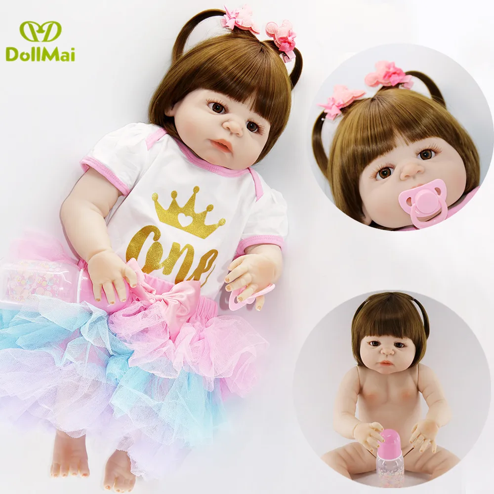 Bebes reborn boneca 23"57cm victoria girl princess full vinyl silicone reborn dolls newborn baby alive dolls birthday gift
Bebes reborn boneca 23"57cm victoria girl princess full vinyl silicone reborn dolls newborn baby alive dolls birthday gift