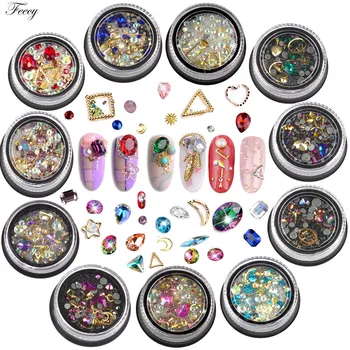 Mixed Color Nail Rhinestones Crystal Glitter Rhinestone For Nails Art Decorations Accessories 3D Beads Gems Jewelry Nail Stones
Mixed Color Nail Rhinestones Crystal Glitter Rhinestone For Nails Art Decorations Accessories 3D Beads Gems Jewelry Nail Stones