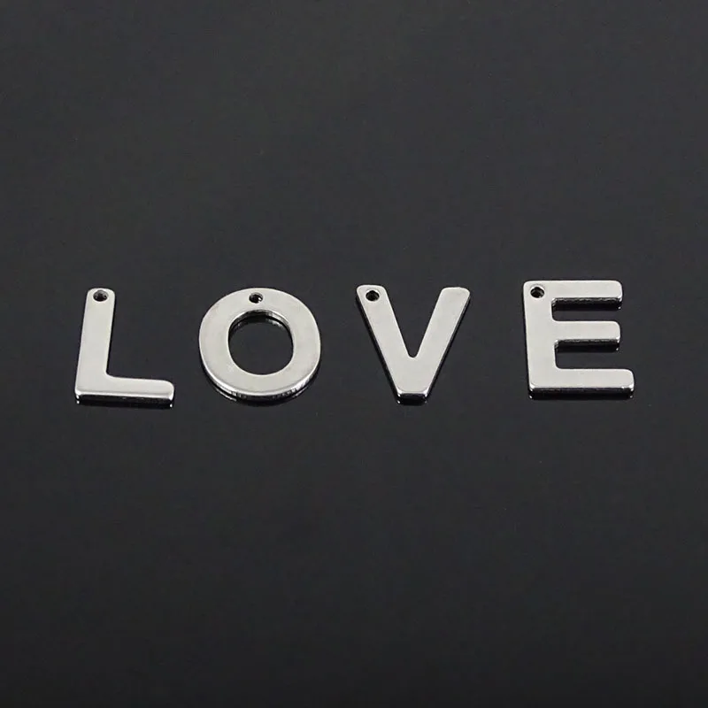 Never Fade 26 Stainless Steel English Letter Mini Alphabet Metal Charms DIY Jewelry Making Accessories 100pcs/Each Alphabet
Never Fade 26 Stainless Steel English Letter Mini Alphabet Metal Charms DIY Jewelry Making Accessories 100pcs/Each Alphabet
