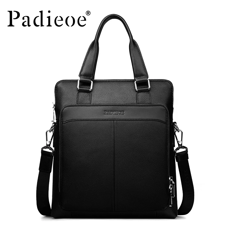 Padieoe Luxury Genuine Leather Business Bag High Quality Leather Bag Fashion Shoulder Bag Durable Men Handbag Casual Tote
Padieoe Luxury Genuine Leather Business Bag High Quality Leather Bag Fashion Shoulder Bag Durable Men Handbag Casual Tote