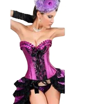 Romantic Corset Women Waist Shapewear Corpete Trajes for Female Erotic Maillot Grace Straitjacket Prom Costumes CA352
Romantic Corset Women Waist Shapewear Corpete Trajes for Female Erotic Maillot Grace Straitjacket Prom Costumes CA352