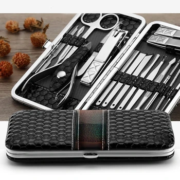 18pcs Set Nail Care Manicure Pedicure Professional Cuticle Clippers Tool Kit New
18pcs Set Nail Care Manicure Pedicure Professional Cuticle Clippers Tool Kit New