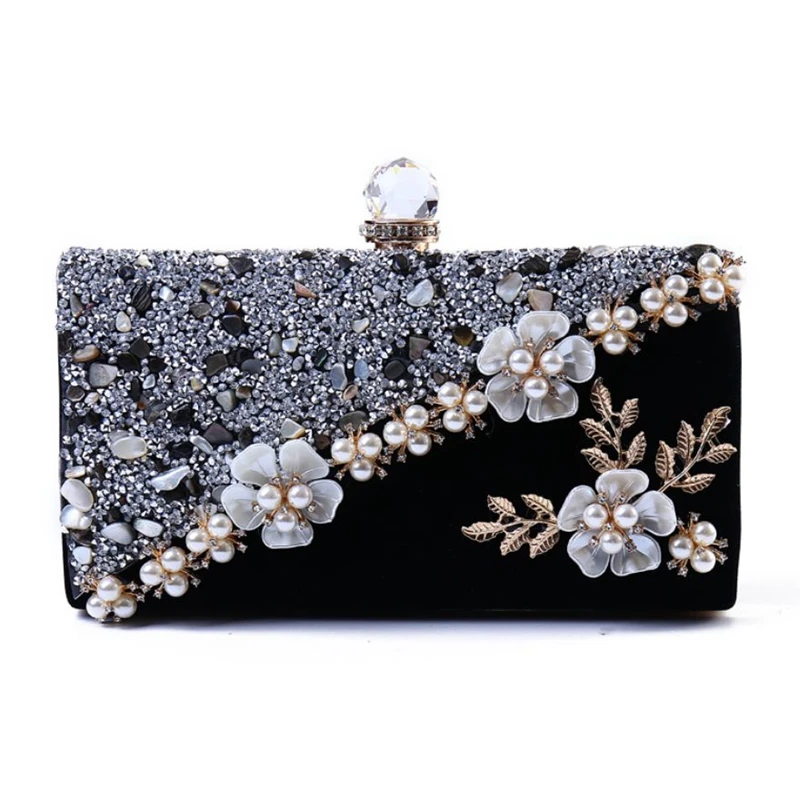 2019 Acrylic Pearl Flowers Women Diamonds Patchwork Evening Bags Handmade Flowers Bridal Wedding Dinner Bags Drop Shipping
2019 Acrylic Pearl Flowers Women Diamonds Patchwork Evening Bags Handmade Flowers Bridal Wedding Dinner Bags Drop Shipping