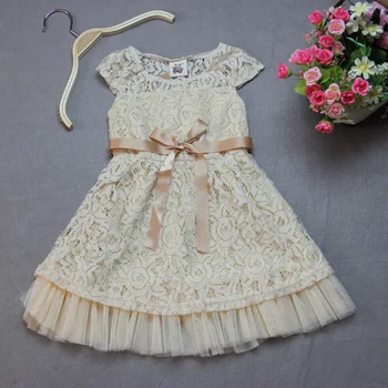 Girls lace dress New 2014 Summer Baby Girl Hollow Flower Short sleeve Silk ribbon Princess Party Dresses 5pcs/lot
Girls lace dress New 2014 Summer Baby Girl Hollow Flower Short sleeve Silk ribbon Princess Party Dresses 5pcs/lot
