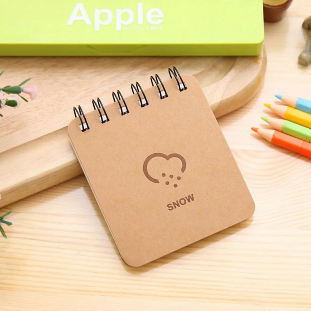Kawaii Weather Forecast Series Coil Notebook Mini Printed Notepad Cute Spiral Note Book Sketchbook School Office Supplies
Kawaii Weather Forecast Series Coil Notebook Mini Printed Notepad Cute Spiral Note Book Sketchbook School Office Supplies