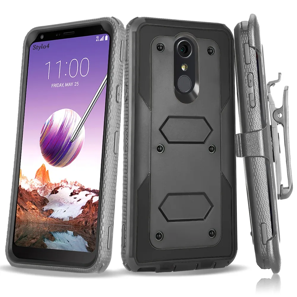 For LG Stylo 4 Case Hybrid Heavy Duty 3 in 1 Robot Armor Case Hard Shockproof Case For LG Stylo4 Belt Clip Stand Cover Case
For LG Stylo 4 Case Hybrid Heavy Duty 3 in 1 Robot Armor Case Hard Shockproof Case For LG Stylo4 Belt Clip Stand Cover Case