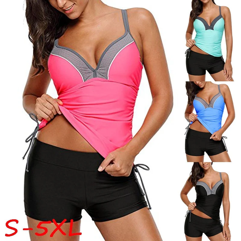 IASKY 2018 New Women Two Pieces Swimwear Tankini Sets With shorts Swimsuits Beach Wear Plus Size Women Bathing Suit S--5XL
IASKY 2018 New Women Two Pieces Swimwear Tankini Sets With shorts Swimsuits Beach Wear Plus Size Women Bathing Suit S--5XL