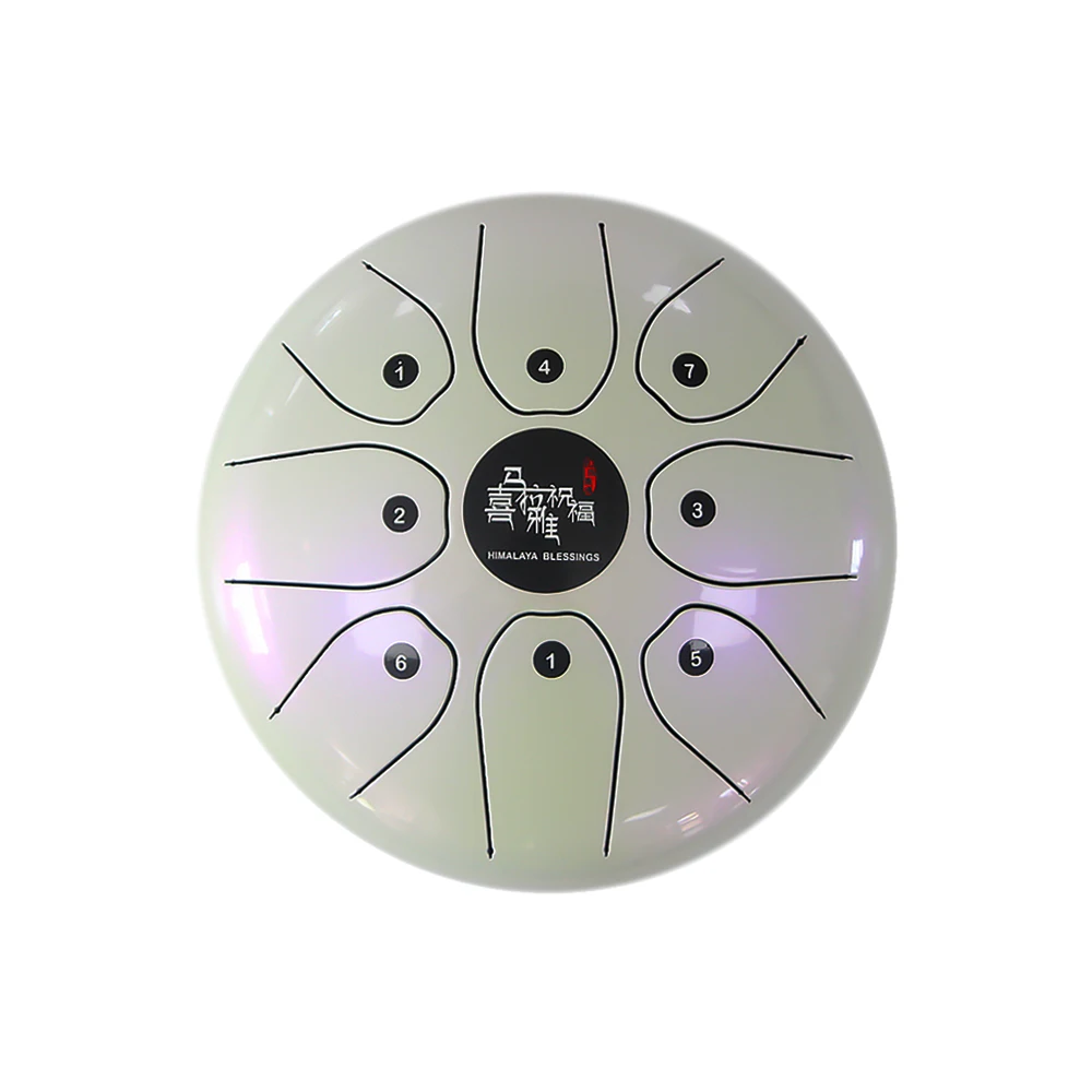 8" steel tongue drum with C D E F G A B C notes for sound healing with free case and rubber mallets
8" steel tongue drum with C D E F G A B C notes for sound healing with free case and rubber mallets