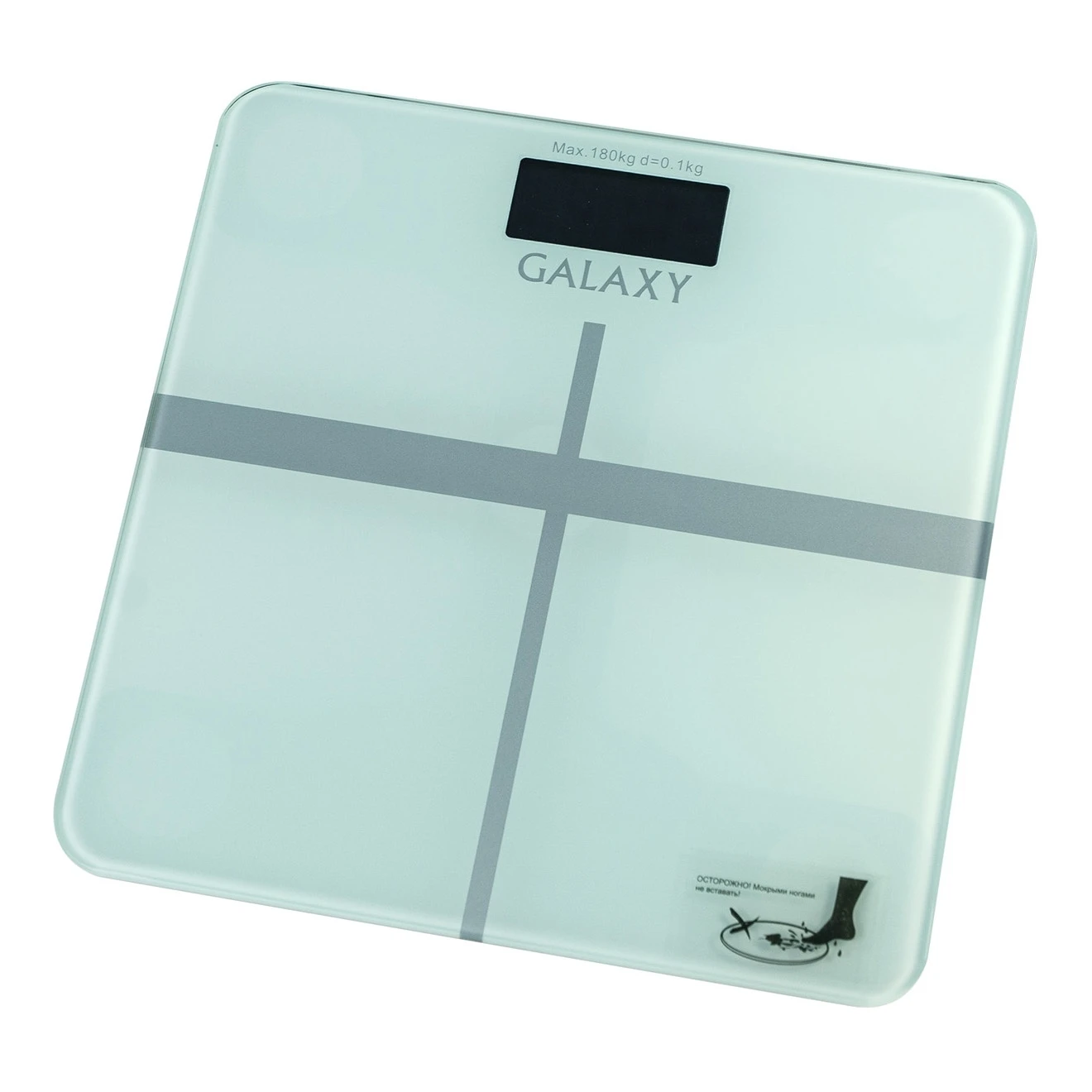 Scale floor Galaxy GL 4808 (Maximum load up to 180кг measurement accuracy of 100 grams LCD-дисплей ultrathin design автовкл/None