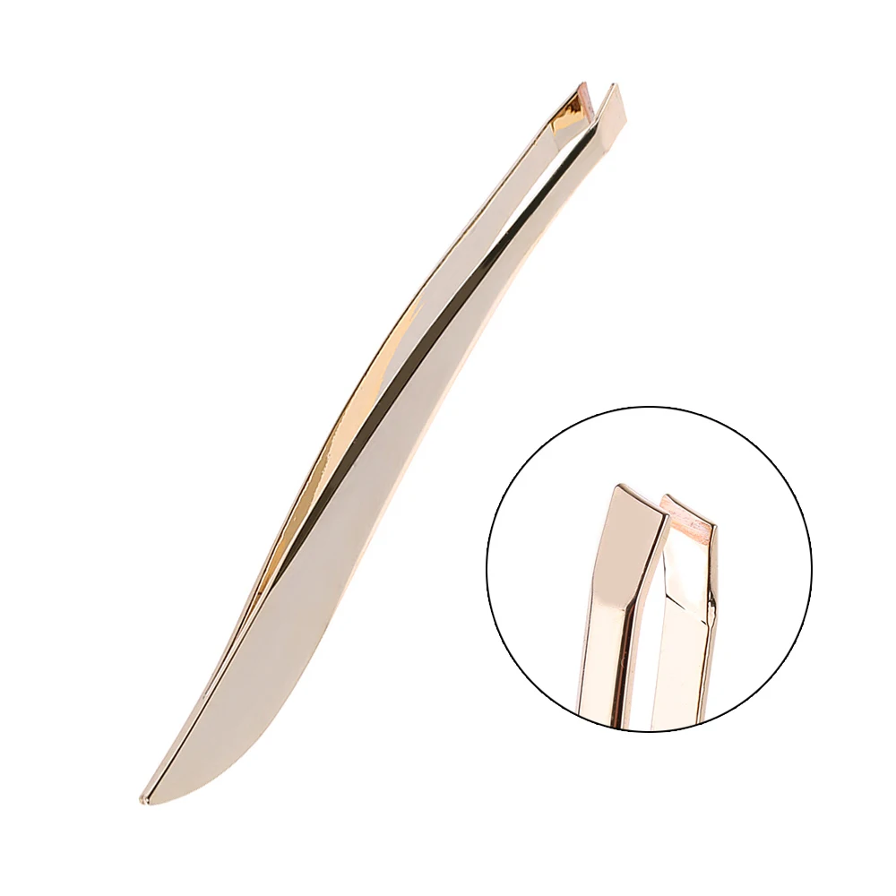 1 Pcs Professional Stainless Steel Hair Removal Eye Brow Eyebrow Tweezers Clip Pearl Gold Women Beauty Makeup Tools
1 Pcs Professional Stainless Steel Hair Removal Eye Brow Eyebrow Tweezers Clip Pearl Gold Women Beauty Makeup Tools