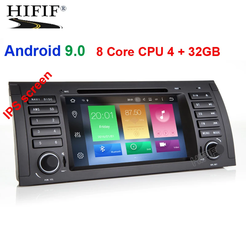 IPS DSP Android 9.0 4G Car DVD PLAYER For BMW X5 E53 E39 GPS stereo audio navigation multimedia screen head unit
IPS DSP Android 9.0 4G Car DVD PLAYER For BMW X5 E53 E39 GPS stereo audio navigation multimedia screen head unit
