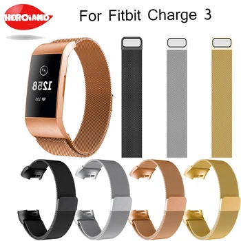 Stainless Steel Magnetic Milanese Loop Band for Fitbit Charge 3 Replacement Wristband wrist Strap for Fitbit Charge 3 Watchband
Stainless Steel Magnetic Milanese Loop Band for Fitbit Charge 3 Replacement Wristband wrist Strap for Fitbit Charge 3 Watchband