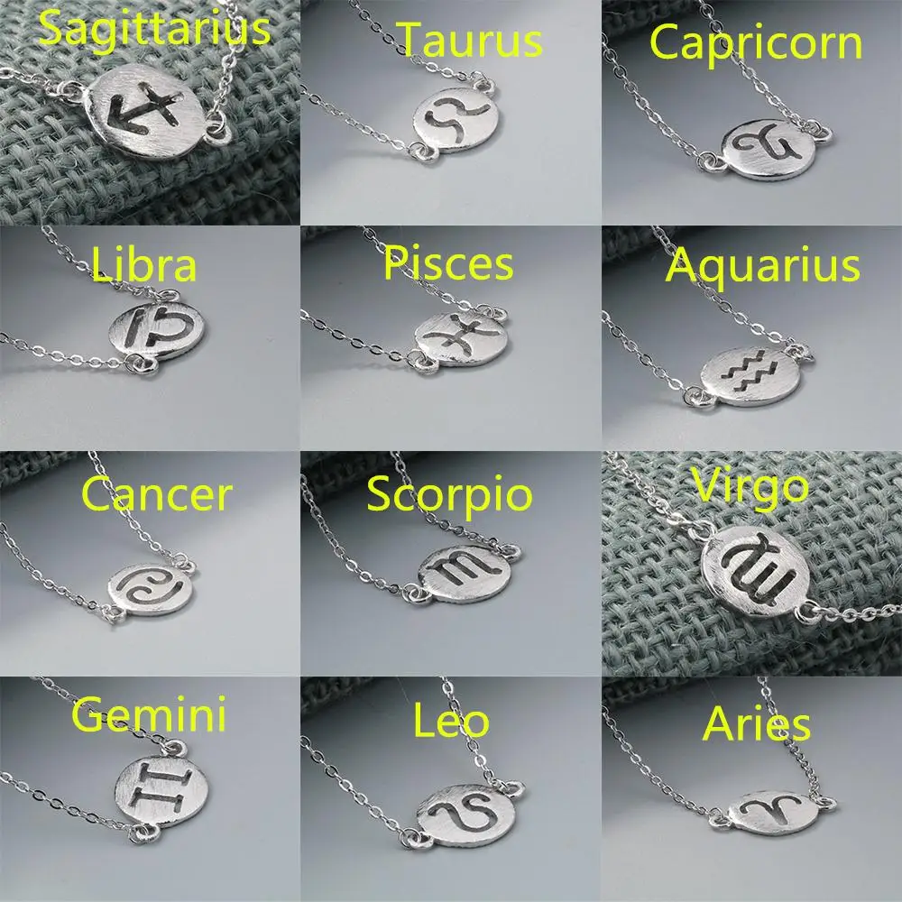 Cxwind Women Horoscope Zodiac 12 Constellation Bracelets Star Sign Astrology Round Disc Bracelet Geometric Jewelry Drop Shipping
Cxwind Women Horoscope Zodiac 12 Constellation Bracelets Star Sign Astrology Round Disc Bracelet Geometric Jewelry Drop Shipping