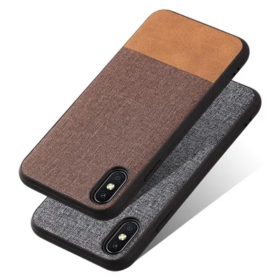 For Apple iphone XS Max XS XR X Case Soft Silicone edge+Hard Cloth texture protective Back Cover Case for iphone 6 6S 7 8 Plus
For Apple iphone XS Max XS XR X Case Soft Silicone edge+Hard Cloth texture protective Back Cover Case for iphone 6 6S 7 8 Plus
