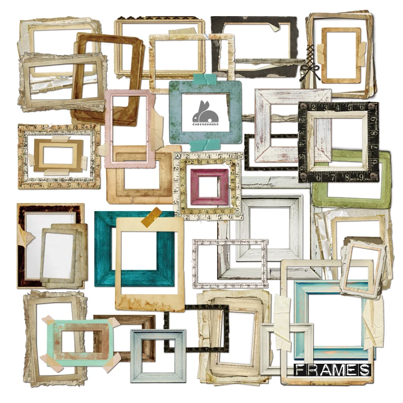 ZFPARTY 35pcs Vintage Photo Frames Cardstock Die Cut for DIY scrapbooking/photo album Decoration Crafts
ZFPARTY 35pcs Vintage Photo Frames Cardstock Die Cut for DIY scrapbooking/photo album Decoration Crafts