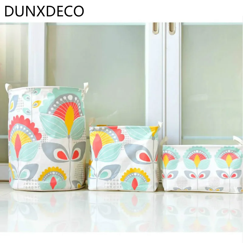 DUNXDECO Home Office Storage Nordic Plants Flower Linen Cotton Multifunction Cloth Toy Orgainze Basket Fashion Home Decoration
DUNXDECO Home Office Storage Nordic Plants Flower Linen Cotton Multifunction Cloth Toy Orgainze Basket Fashion Home Decoration