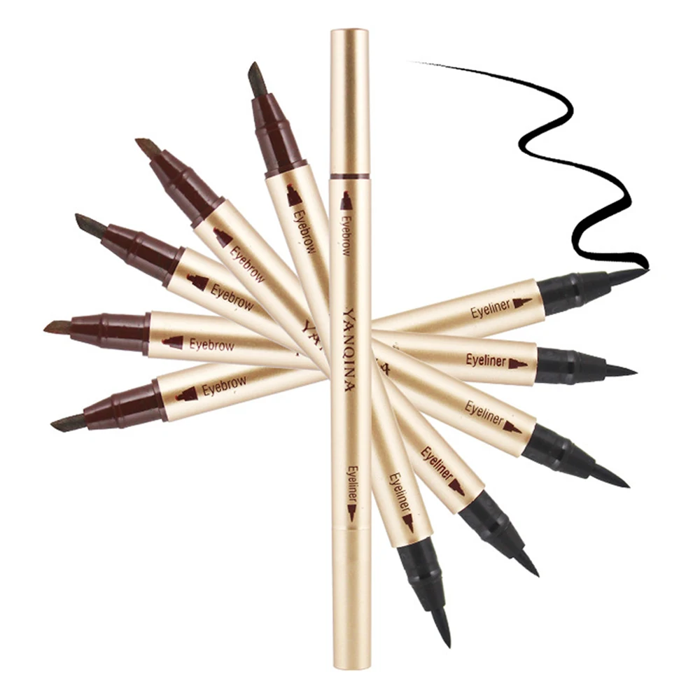 1PC Pro Women Waterproof Double Sided Eye Brow Liner Eyeliner Liquid Eyebrow Pen Pencil Makeup Cosmetic Beauty Tools
1PC Pro Women Waterproof Double Sided Eye Brow Liner Eyeliner Liquid Eyebrow Pen Pencil Makeup Cosmetic Beauty Tools