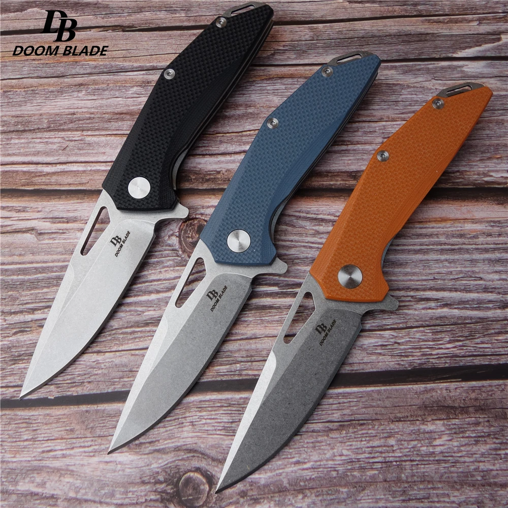 7.9" FH11 60-61HRC Knives D2 100% Blade Folding Knife Ball Bearing Camping Knives G10 Handle Pocket Tactical Knifes Flipper
7.9" FH11 60-61HRC Knives D2 100% Blade Folding Knife Ball Bearing Camping Knives G10 Handle Pocket Tactical Knifes Flipper