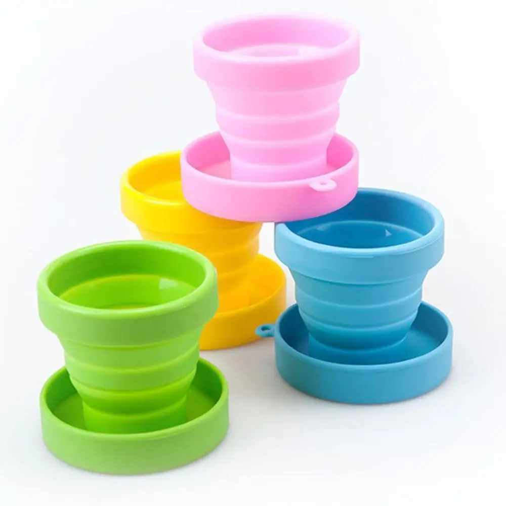 Hot Sale 1pcs Soft Portable Outdoor Candy Colors Silicone Retractable Folding Water Cup Telescopic Collapsible Soft Drinking Cup
Hot Sale 1pcs Soft Portable Outdoor Candy Colors Silicone Retractable Folding Water Cup Telescopic Collapsible Soft Drinking Cup
