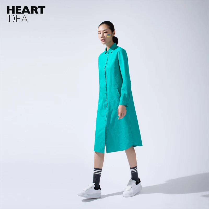 LYNETTE'S CHINOISERIE Loose plus size long design all-match women's solid color long-sleeve shirt one-piece dress
LYNETTE'S CHINOISERIE Loose plus size long design all-match women's solid color long-sleeve shirt one-piece dress