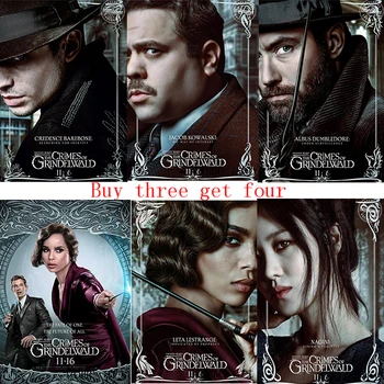New Fantastic Beasts: The Crimes of Grindelwald posters Clear Image Wall Stickers White Coated Paper
New Fantastic Beasts: The Crimes of Grindelwald posters Clear Image Wall Stickers White Coated Paper