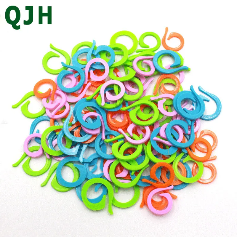 New 100pcs/set 2 Size Colorful Knitting Crochet Locking Stitch Marker DIY Craft Weave Tools Knitting Crochet Holder Needle Clip
New 100pcs/set 2 Size Colorful Knitting Crochet Locking Stitch Marker DIY Craft Weave Tools Knitting Crochet Holder Needle Clip