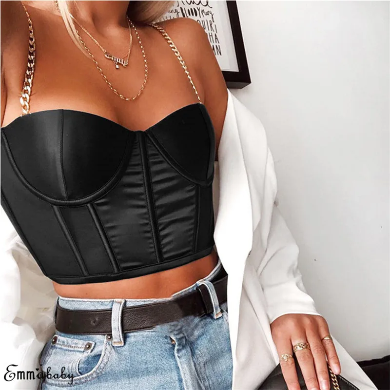 Sexy Black Solid Tank Tops Women Summer Chain Tank Tops Double Shoulder Straps Hot Tank Tops Female Short Slim Tanks Lady Camis
Sexy Black Solid Tank Tops Women Summer Chain Tank Tops Double Shoulder Straps Hot Tank Tops Female Short Slim Tanks Lady Camis