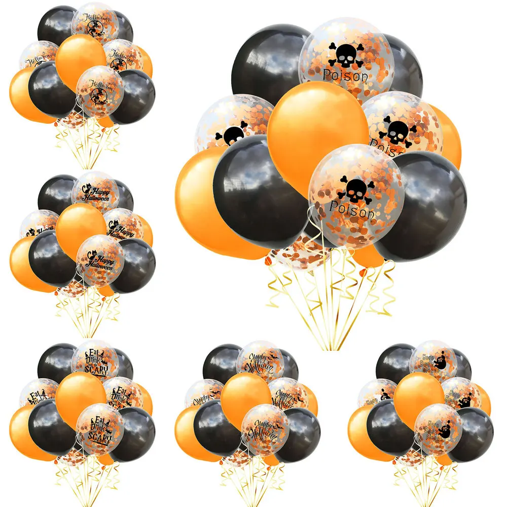 15pcs Halloween Balloon Ghost Decoration Spider Bat Witch Skull Black Foil Balloon Globos for Halloween Party Decor Supplies,Q
15pcs Halloween Balloon Ghost Decoration Spider Bat Witch Skull Black Foil Balloon Globos for Halloween Party Decor Supplies,Q