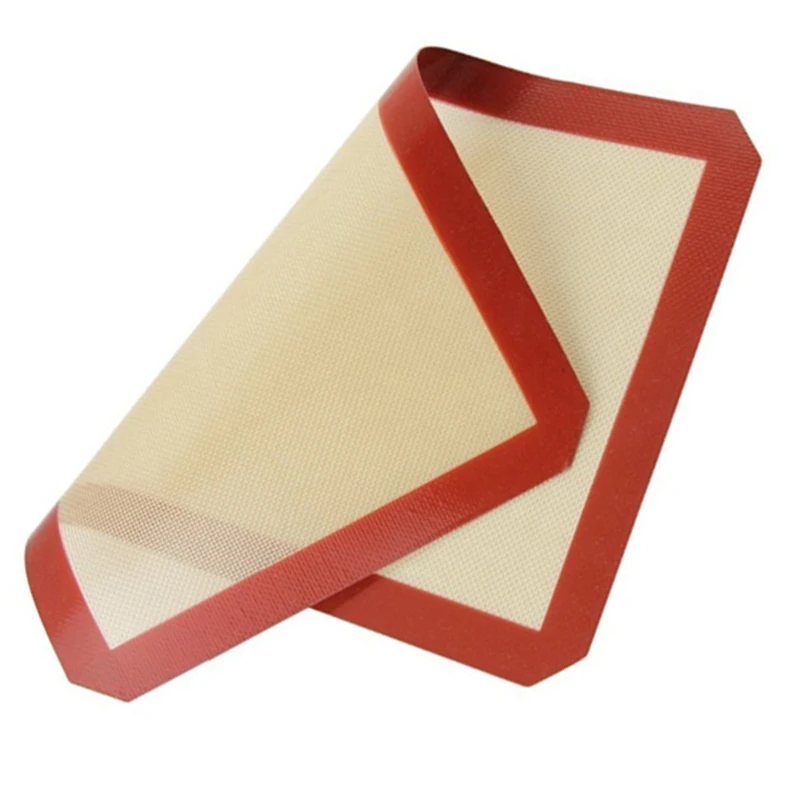 1PC Large Size Non-Stick Silicone Baking Mat Baking pastry tools Heat Resistant Glass Fiber Dough Rolling Sheet Pad For Cake
1PC Large Size Non-Stick Silicone Baking Mat Baking pastry tools Heat Resistant Glass Fiber Dough Rolling Sheet Pad For Cake