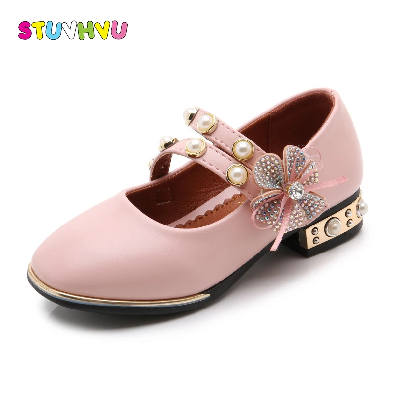 Children's high heels princess shoes spring autumn rhinestone pearls flower girls wedding shoes for party kids leather shoes hot
Children's high heels princess shoes spring autumn rhinestone pearls flower girls wedding shoes for party kids leather shoes hot