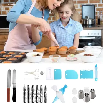 75 PCS/Set Silicone Pastry Bag Nozzles Tips DIY Icing Piping Cream Reusable Pastry Bags +27 Nozzle Set Cake Decorating Tools
75 PCS/Set Silicone Pastry Bag Nozzles Tips DIY Icing Piping Cream Reusable Pastry Bags +27 Nozzle Set Cake Decorating Tools