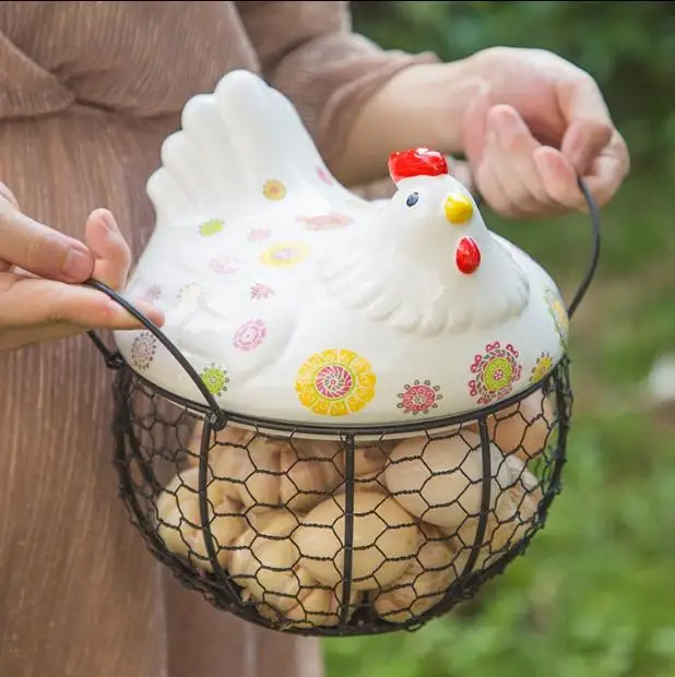 Hens receive basket iron baskets Egg basket, potato and garlic container Hollow container basket
Hens receive basket iron baskets Egg basket, potato and garlic container Hollow container basket