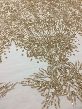 hot sales SH-416 embroidery african tulle mesh fabric with glitter sequins glued for party dress
hot sales SH-416 embroidery african tulle mesh fabric with glitter sequins glued for party dress