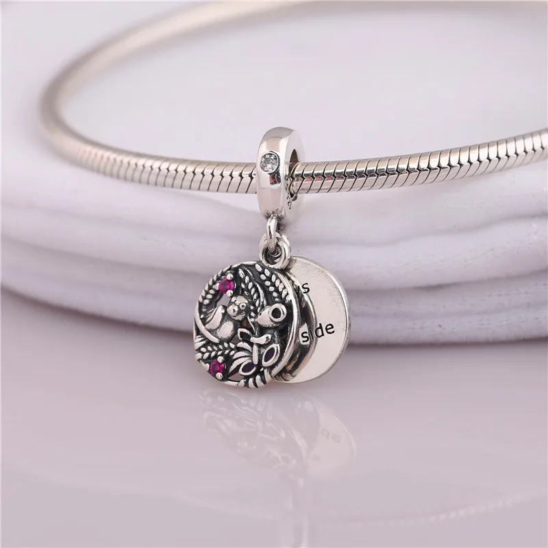 Pendant in 925 sterling silver, always on your side pendant charm, 925 sterling silver bracelet pendant, animal bird pendant
Pendant in 925 sterling silver, always on your side pendant charm, 925 sterling silver bracelet pendant, animal bird pendant