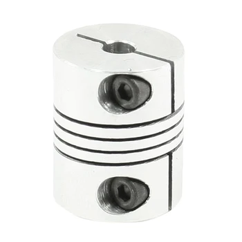 5x6.35mm CNC Motor Shaft Coupler 5mm to 6.35mm Flexible Coupling
5x6.35mm CNC Motor Shaft Coupler 5mm to 6.35mm Flexible Coupling