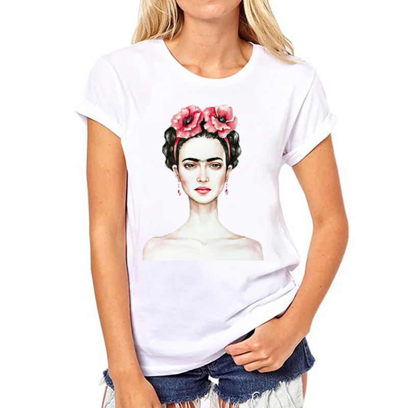 2019 new hot fashion women's cute wreath girl T-shirt summer new short-sleeved round neck Harajuku casual wild T-shirt
2019 new hot fashion women's cute wreath girl T-shirt summer new short-sleeved round neck Harajuku casual wild T-shirt