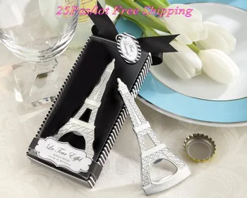 (25 Pieces/lot) Wedding decoration gift of La Tour tower Chrome Wedding Bottle Opener Party favors for beer wedding souvenirs
(25 Pieces/lot) Wedding decoration gift of La Tour tower Chrome Wedding Bottle Opener Party favors for beer wedding souvenirs