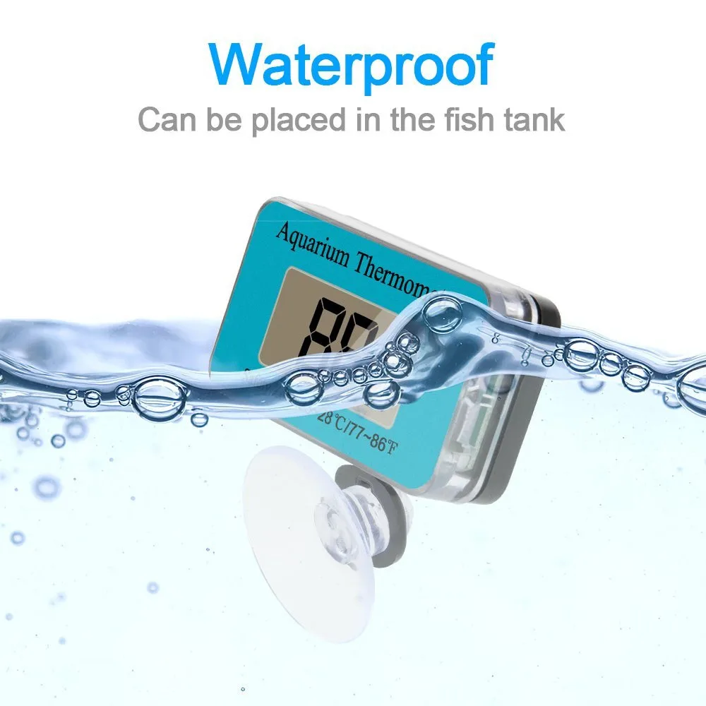 Mini Digital Thermometer Aquarium Fish Tank Water temperature gauge Temp Meter -50~ +70 Degree Centigrade
Mini Digital Thermometer Aquarium Fish Tank Water temperature gauge Temp Meter -50~ +70 Degree Centigrade